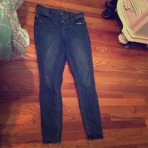 Old navy rockstar super skinny high rise jeans